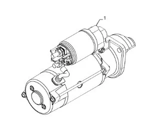504108451 - Стартер системы запуска ДВС
